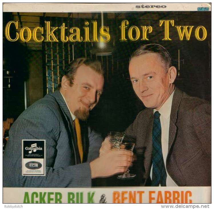 * LP *  ACKER BILK &amp; BENT FABRIC - COCKTAILS FOR TWO (England 1965) - Jazz