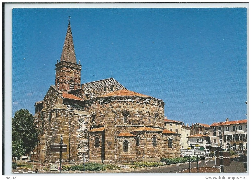 Saint Paulien-Église Romane-(CPM). - Autres & Non Classés