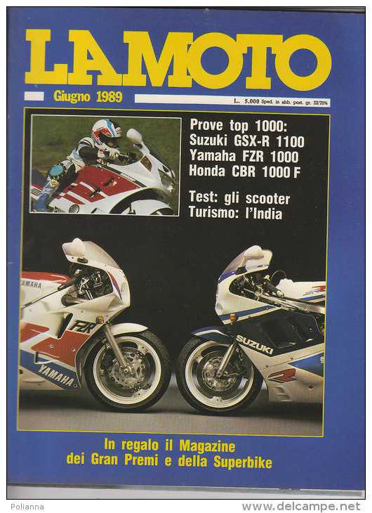 RA#48#05 Rivista LA MOTO Ed.Edigamma Giugno 1989/GILERA/GRAN PREMIO/RUMI JUNIOR 125 - Engines