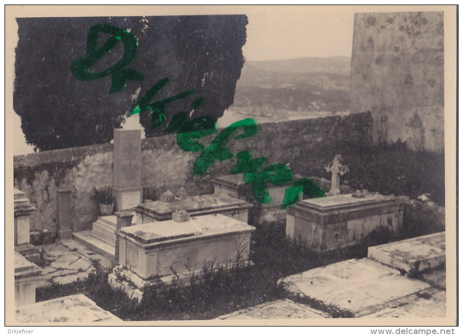Orebic, Kroatien, Blick Vom Friedhof Des Franziskanerklosters Auf Die Stadt Korcula, Foto 1937 - Orte