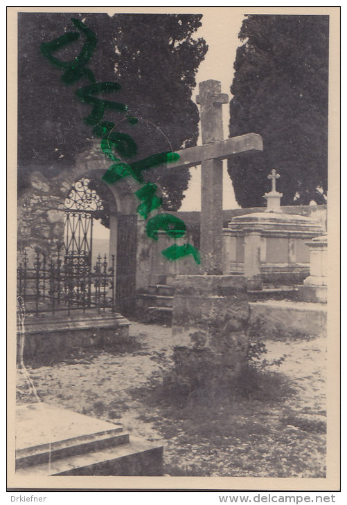 Korcula/Orebic (?), Kroatien, Friedhof Des Franziskanerklosters, Foto 1937 - Orte