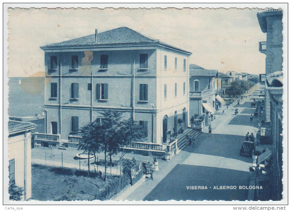 VISERBA, RIMINI - Albergo 'Bologna'. Hotel - Fg, Vg - Rimini