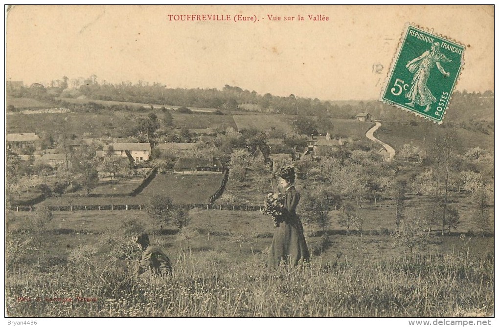 27 - Touffreville - Vue Sur La Vallée - Eure - Voir Scans - Altri & Non Classificati