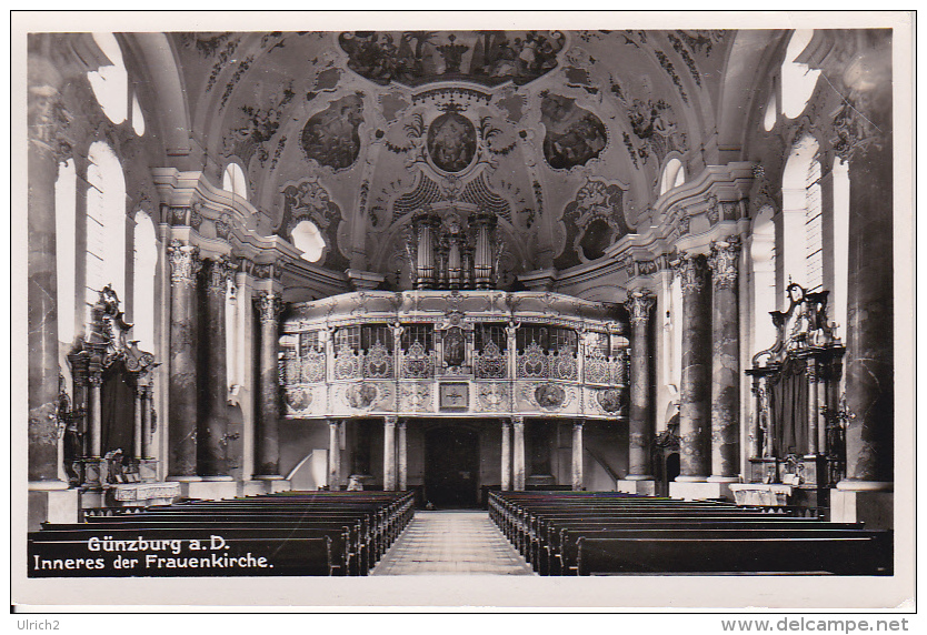 AK Günzburg - Inneres Der Frauenkirche (12167) - Guenzburg