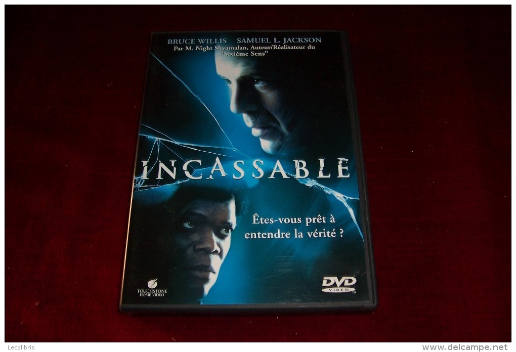 INCASSABLE  AVEC BRUCE WILLIS ET SAMUEL L JACKSON - Fantastici