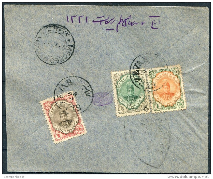 1911 Persia Sebzevar - Meched Cover - Iran