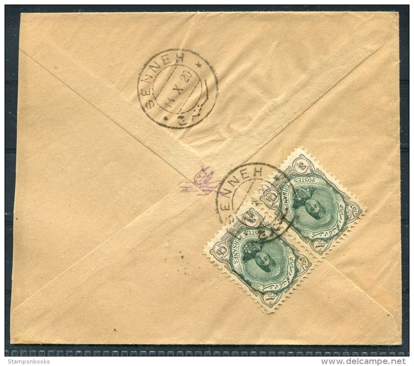 1911 Persia Senneh - Hamadan Cover - Iran