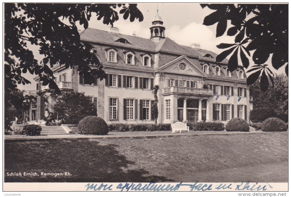 SCHLOSS  ERNICH  -  REMAGEN, RH.  -  CPSM - Remagen