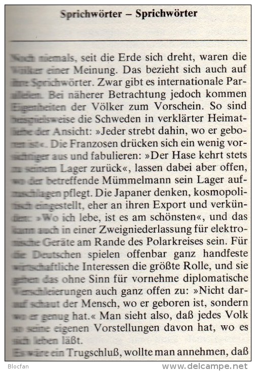 1000 Sprichwörter A-Z Antiquarisch 7€ Weisheiten Aller Länder Und Zeiten Weltbild-Verlag ISBN 3-89350-257-2 Book Germany - Zitate & Sprichwörter