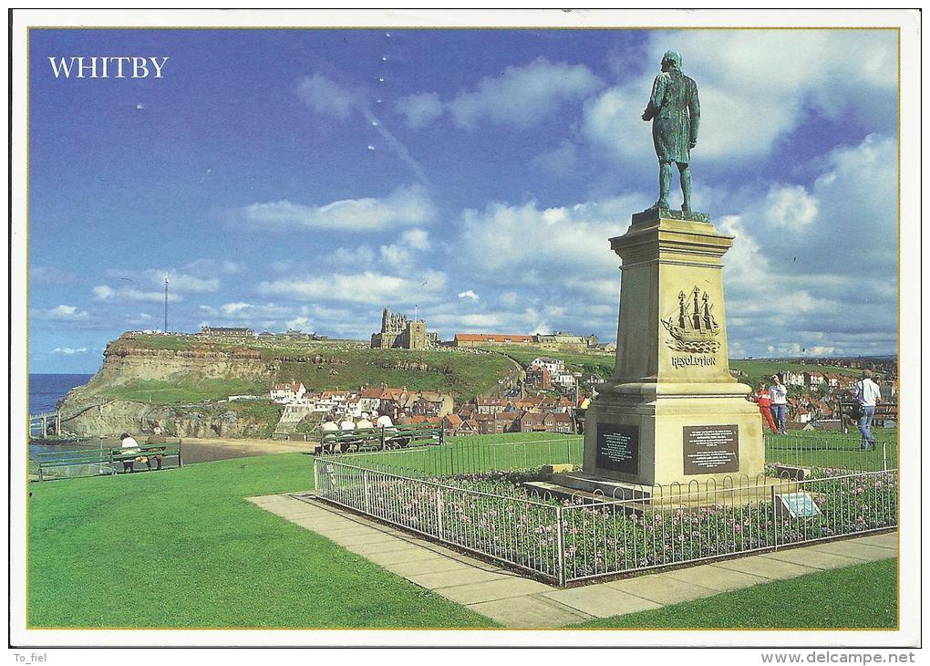 Captain Cook Statue In Whitby   (4015) - Whitby