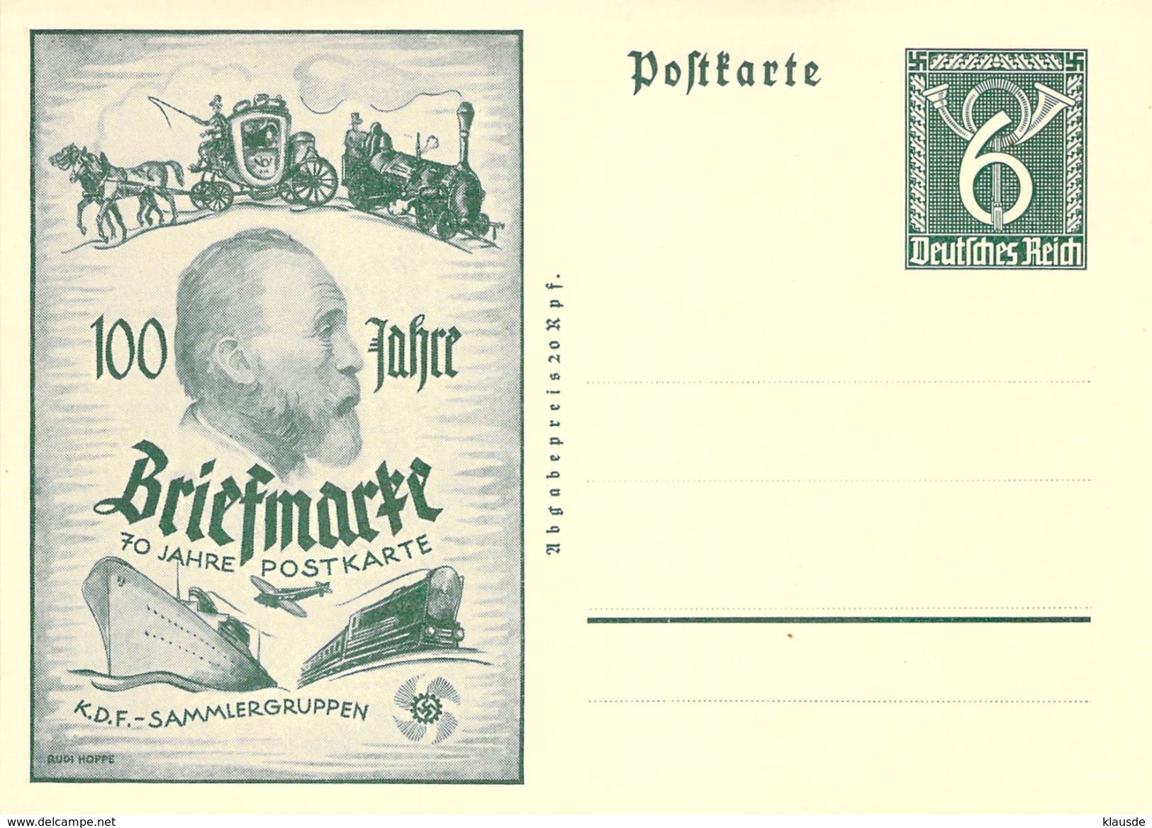 MiNr.PP 149 ?? Deutschland Deutsches Reich - Interi Postali Privati
