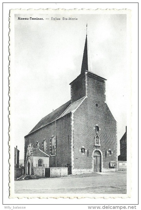 AISEAU - TAMINES - Eglise Ste Marie - CPA - Aiseau-Presles