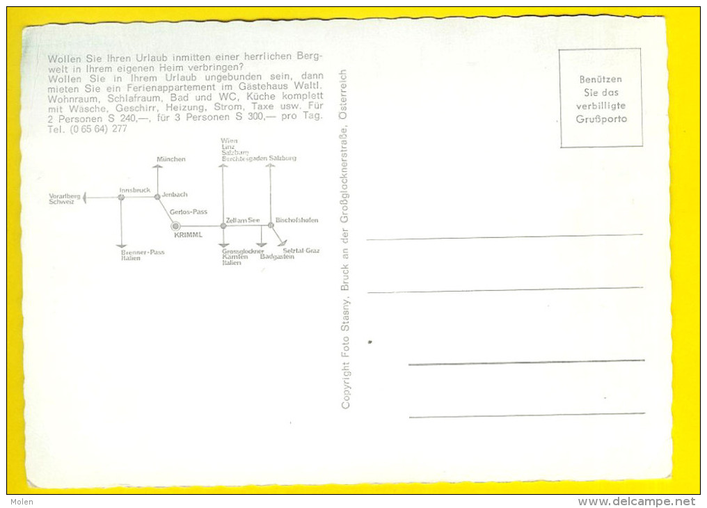 KRIMML GÄSTEHAUS WALTL MOTEL UND FERIEN-APPARTEMENTS GÄSTEHEIM Österreich Foto Stasny HÔTEL 1255 - Krimml