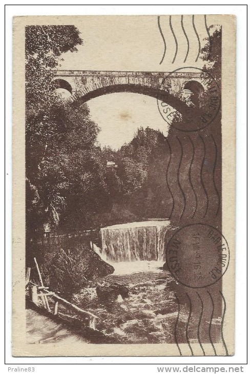 ENVIRONS DE MEGEVE -FLUMET -LE PONT DE NOTRE DAME DE BELLECOMBE ET SAUT DE L' ARLY -Savoie (73) -Circulé 1939 - Sonstige & Ohne Zuordnung