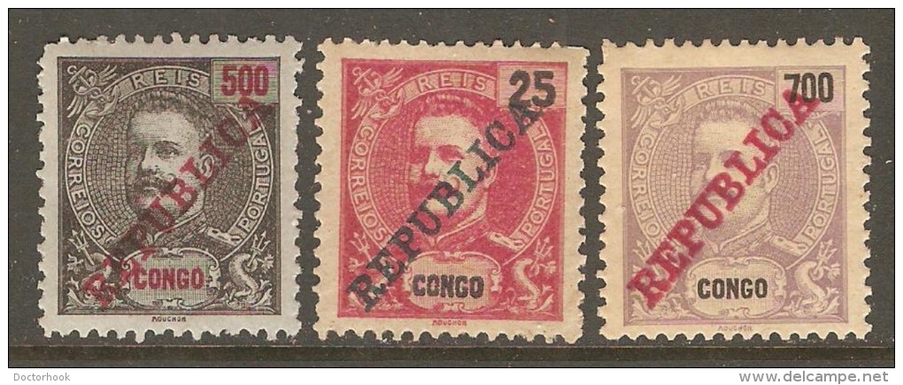 PORTUGESE CONGO    Scott  # 60-74* VF MINT LH/HINGED - Portuguese Congo