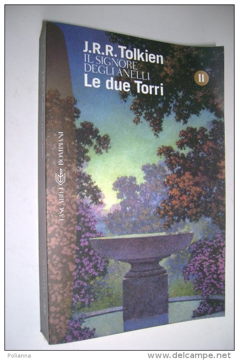 M#0B38 J.R.R.Tolkien IL SIGNORE DEGLI ANELLI LE DUE TORRI Tascabili Bompiani Ed.2002 - Sci-Fi & Fantasy