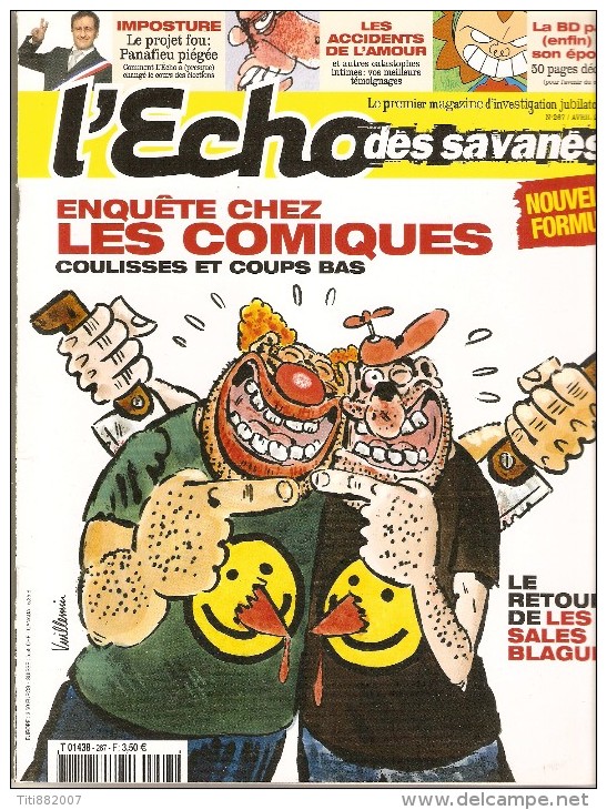 L' Echo  Des  Savanes    -   N° 267 - L'Echo Des Savanes