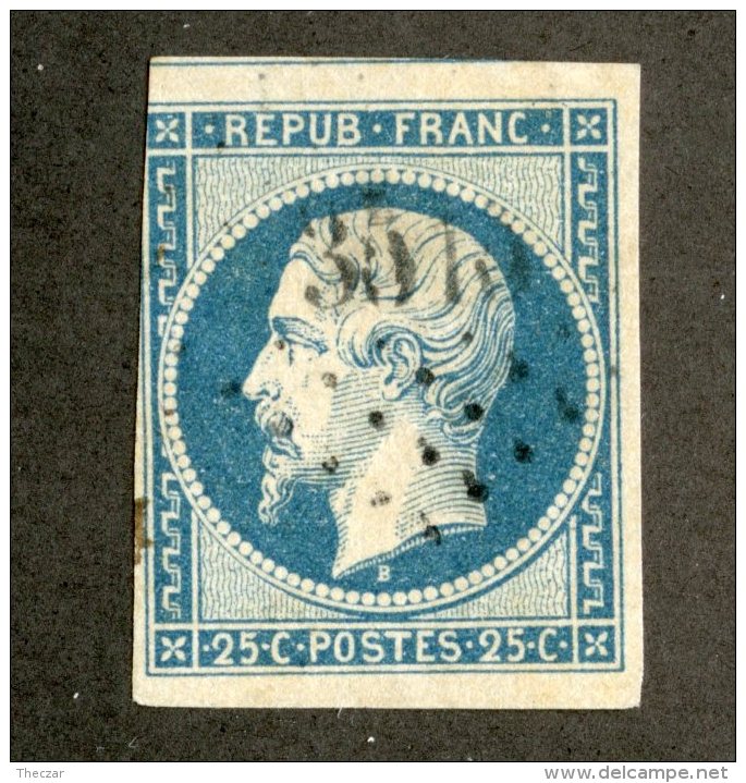 3190  France 1850  Mi.#9 (o) Scott #11  Offers Welcome! - 1852 Louis-Napoléon