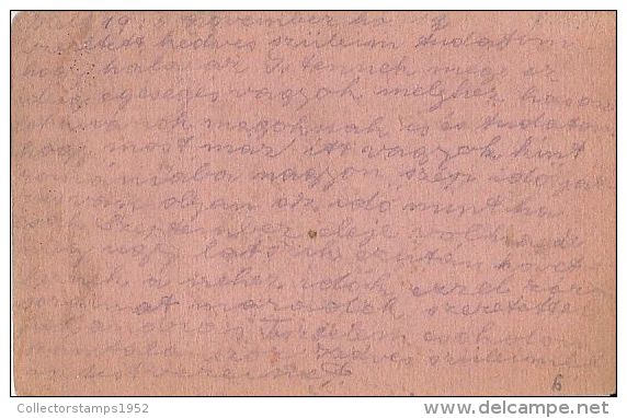 13042- WAR FIELD POSTCARD, UNITED WE STAND, CAMP NR 254, CENSORED, 1916, HUNGARY - Briefe U. Dokumente