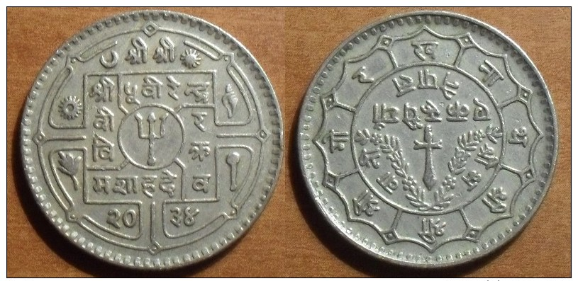 1977 - Népal - 2034 - RUPEE, Birendra Bir Bikram, KM 828a - Népal