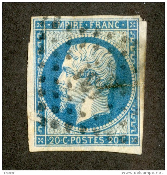 3236  France 1854  Mi.#13 Id (o)  Scott #15b  Offers Welcome! - 1852 Luis-Napoléon