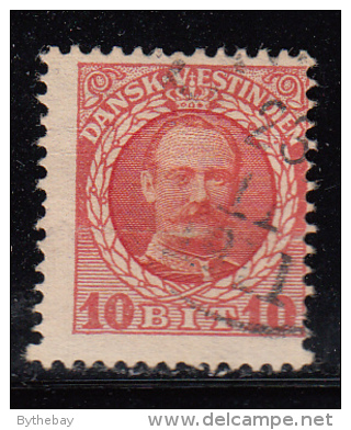 Danish West Indies Used Scott #44 10b Frederik VIII - Danimarca (Antille)