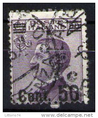 Regno 1923 Michetti Soprastampato 50 Su 55 Sassone N. 140 - Usati