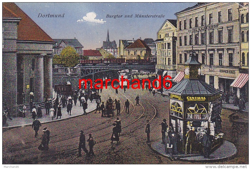 Allemagne Dortmund Burgtor Und Münsterstrasse - Dortmund