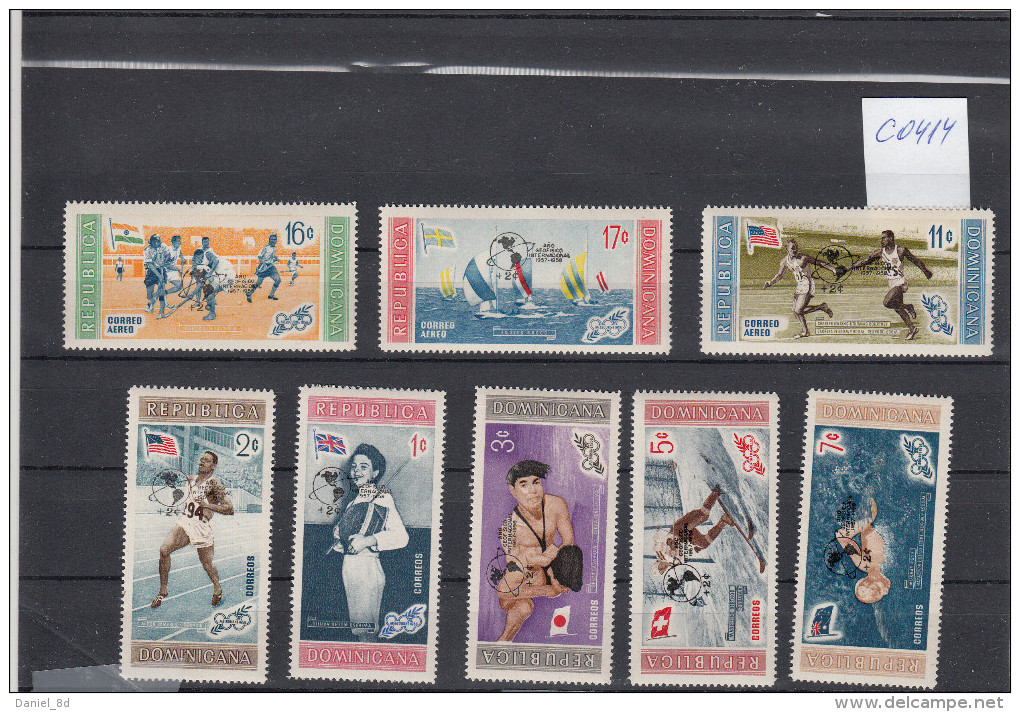 Dominicana 1956 Olympic Games, MNH, C0414 - Sommer 1956: Melbourne