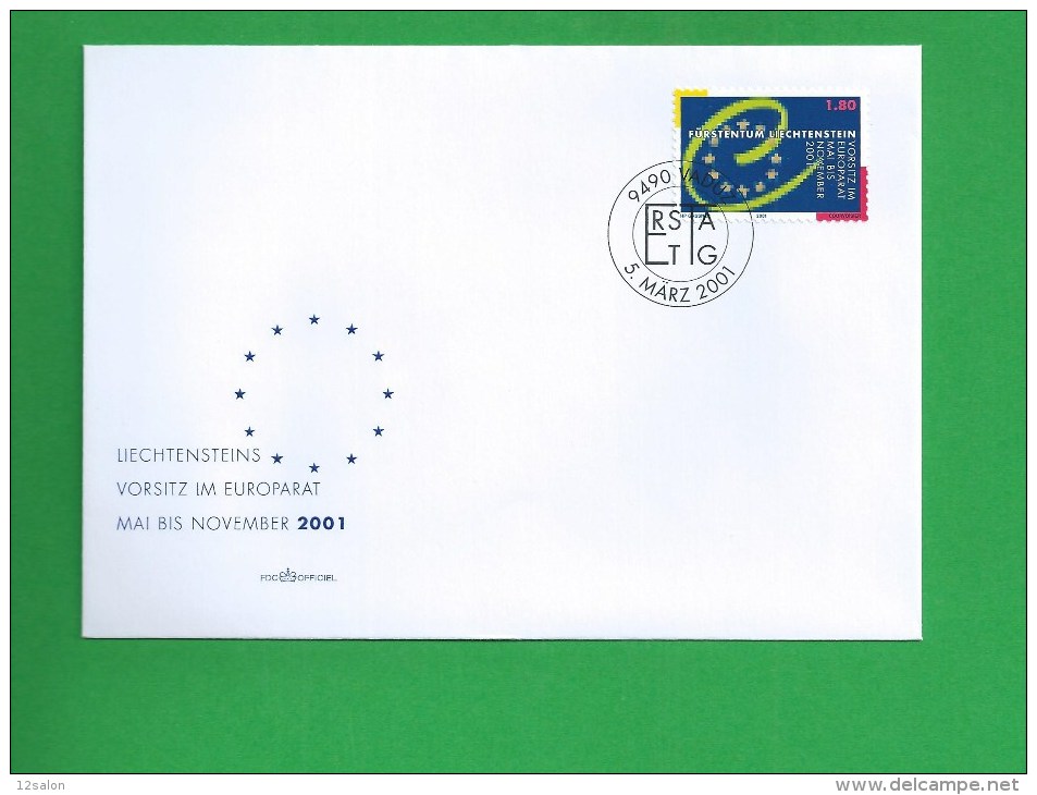 LIECHTENSTEIN 2001 - Used Stamps