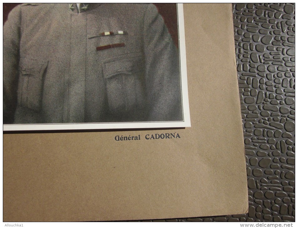 Général CARDONA    -MILITARIA-&gt;Reproduction Gravure Personnage Historique PORTANT MEDAILLE HONORIFIQUE - Autres & Non Classés