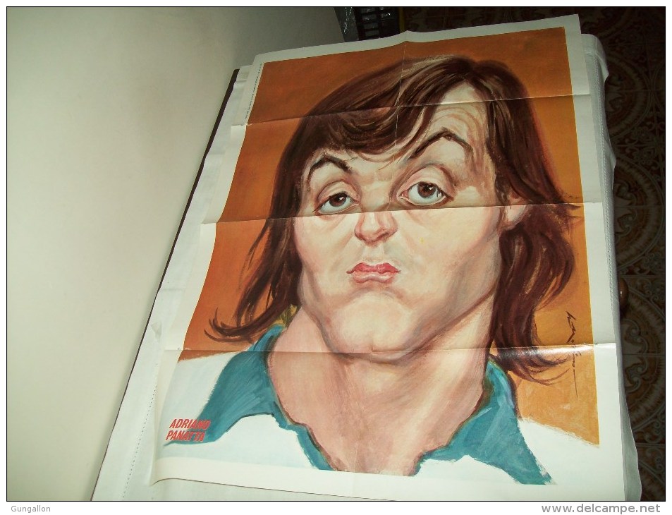 Poster "Adriano Panatta" - Autres & Non Classés