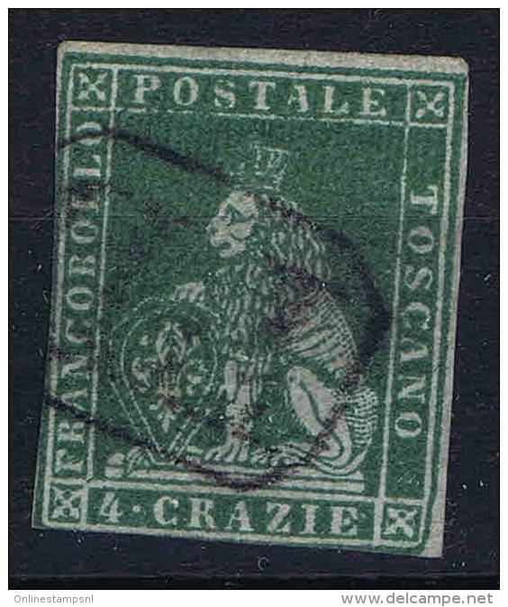 Toscana Sa Nr 6  Yv Nr 6  Used 1851 - Toskana