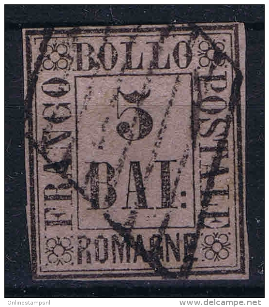 Romagna Sa Nr 6, Yv 6 Used  2x  Signed/ Signé/signiert/ Approvato - Romagna