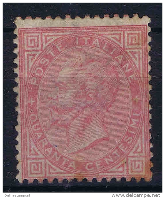Italy Sa Nr 20, Yv Nr 19 MH/* Has Some Spots In Gum - Mint/hinged