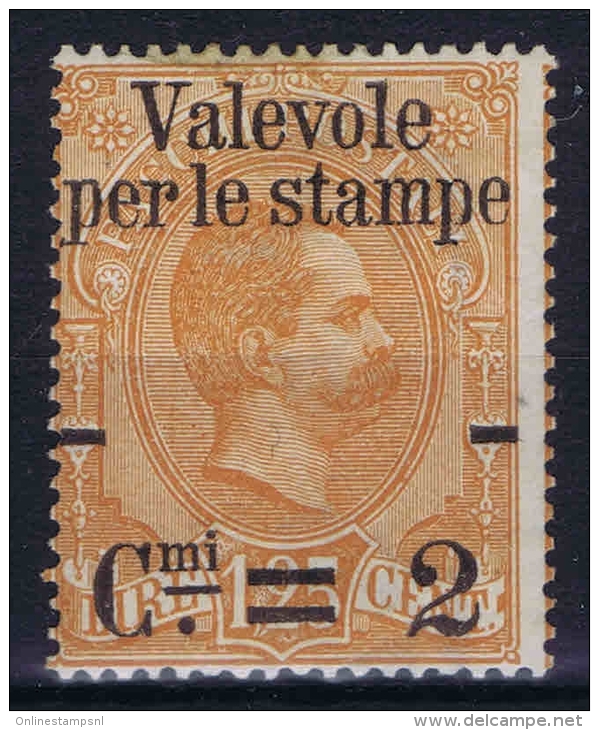 Italy Sa Nr 54 , Yv Nr 50  MNH/** - Mint/hinged