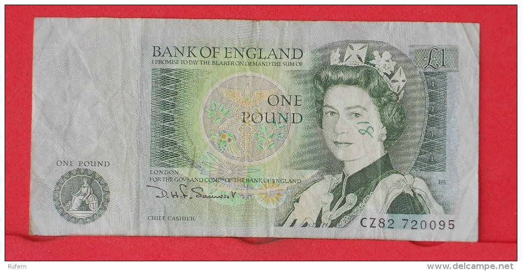 GREAT BRITAIN  1  POUND  1978-84      -    (Nº584) - 1 Pound