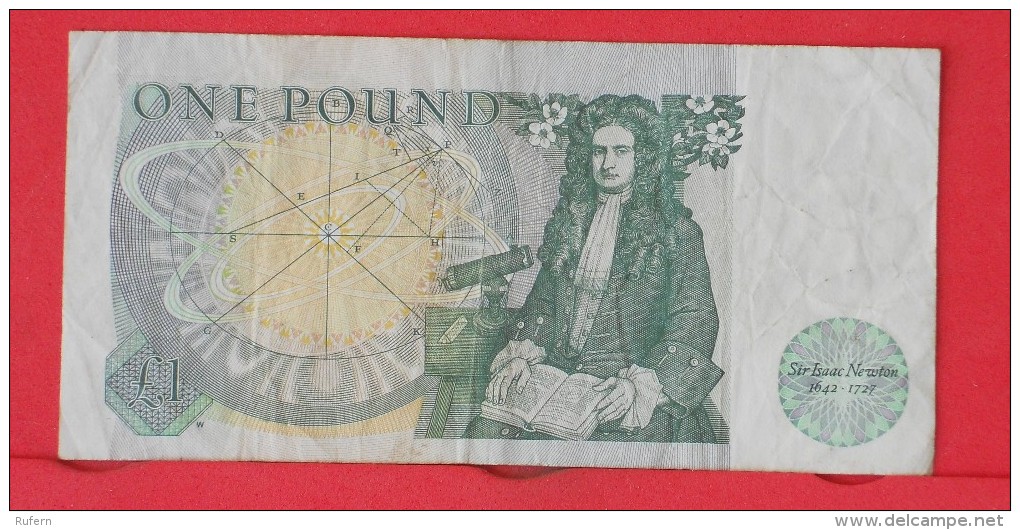 GREAT BRITAIN  1  POUND  1978-84      -    (Nº584) - 1 Pound