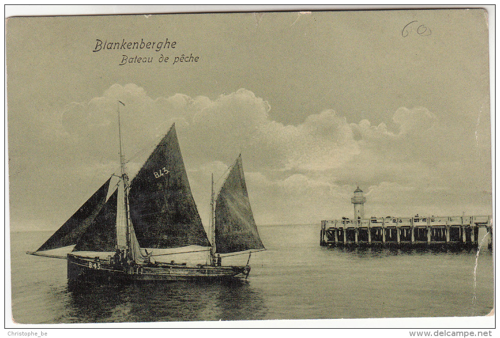 Blankenberge, Blankenberghe, Bateau De Pêche (pk16019) - Blankenberge