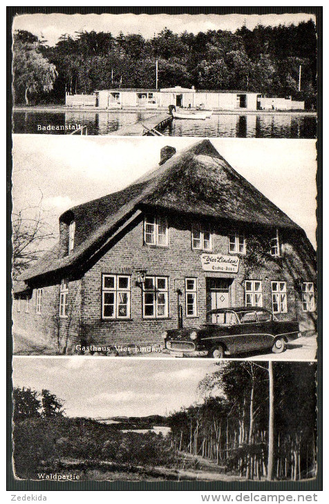 0211 Alte Ansichtskarte - Gasthaus Gaststätte Vierlinden Am Pönitzer See - Pönitz - Nicht Gel. - Scharbeutz