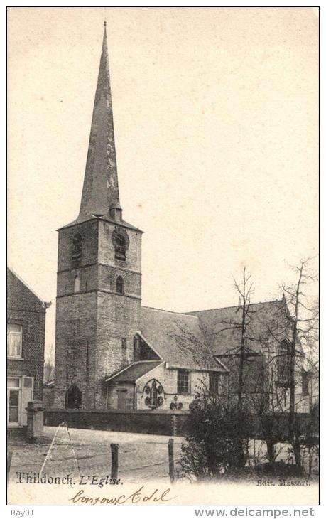 BELGIQUE - BRABANT FLAMAND - HAACHT - THILDONCK - L'Eglise. - Haacht