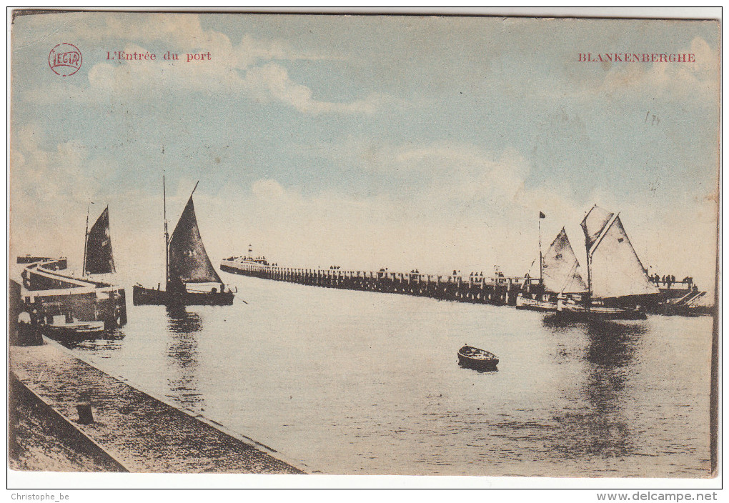 Blankenberge, Blankenberghe, L'entrée Du Port (pk16021) - Blankenberge