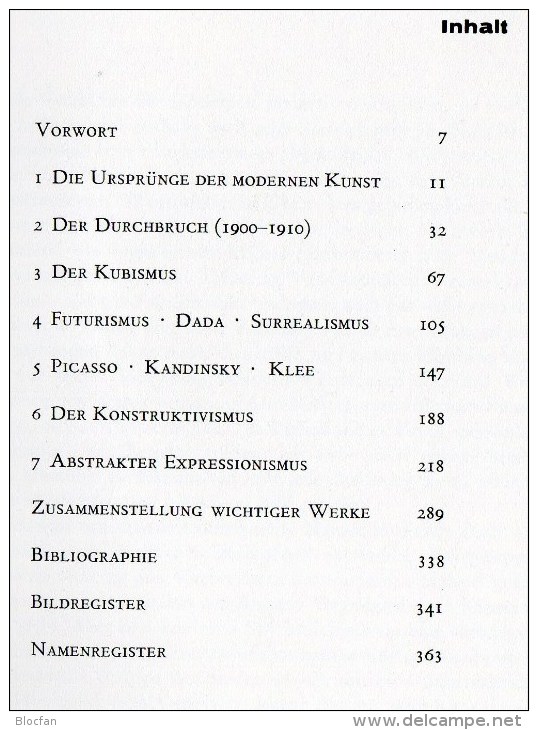 H.Read KNAUR Geschichte Der Modernen Malerei 1959 Antiquarisch 10€ Mit 100 Farbtafeln Paintings Art Book Germany Deutsch - Malerei & Skulptur