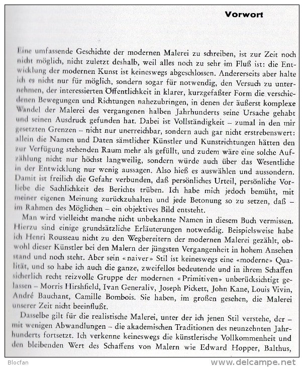 H.Read KNAUR Geschichte Der Modernen Malerei 1959 Antiquarisch 10€ Mit 100 Farbtafeln Paintings Art Book Germany Deutsch - Painting & Sculpting