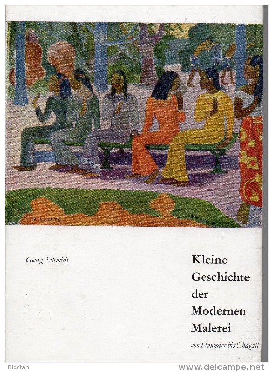 Kleine Geschichte Der Modernen Malerei 1955 Antiquarisch 8€ Von Daimler Bis Chagall 10 Bilder Painting Art Book Germany - Pittura & Scultura