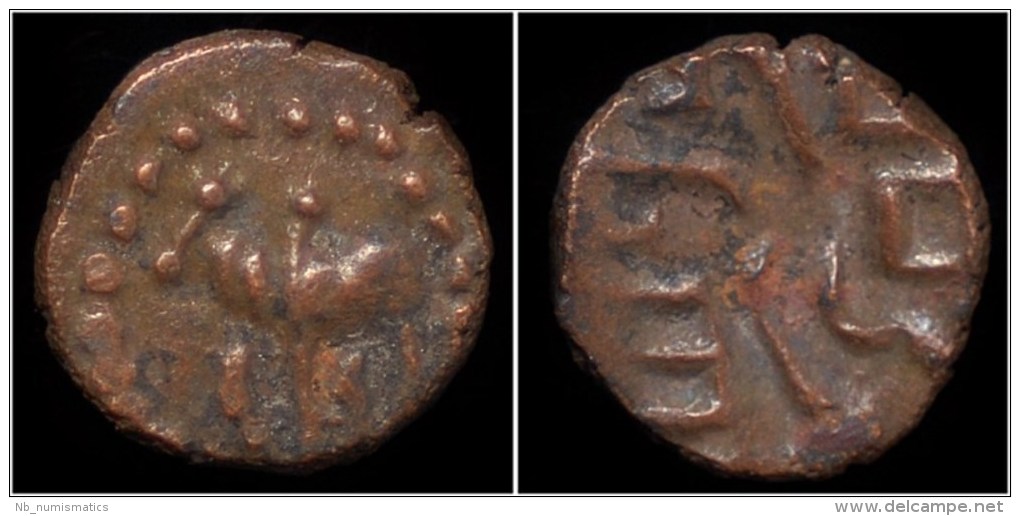 India Nagas Of Narwa Ganapati Naga AE 1/4 Kakini - Indiennes