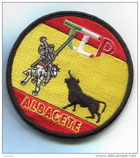 K50 PATCH AIR AVIATION VELCRO TLP Otan Albacete Tactical Leadership Programme ITALIE ITALIA - Ecussons Tissu