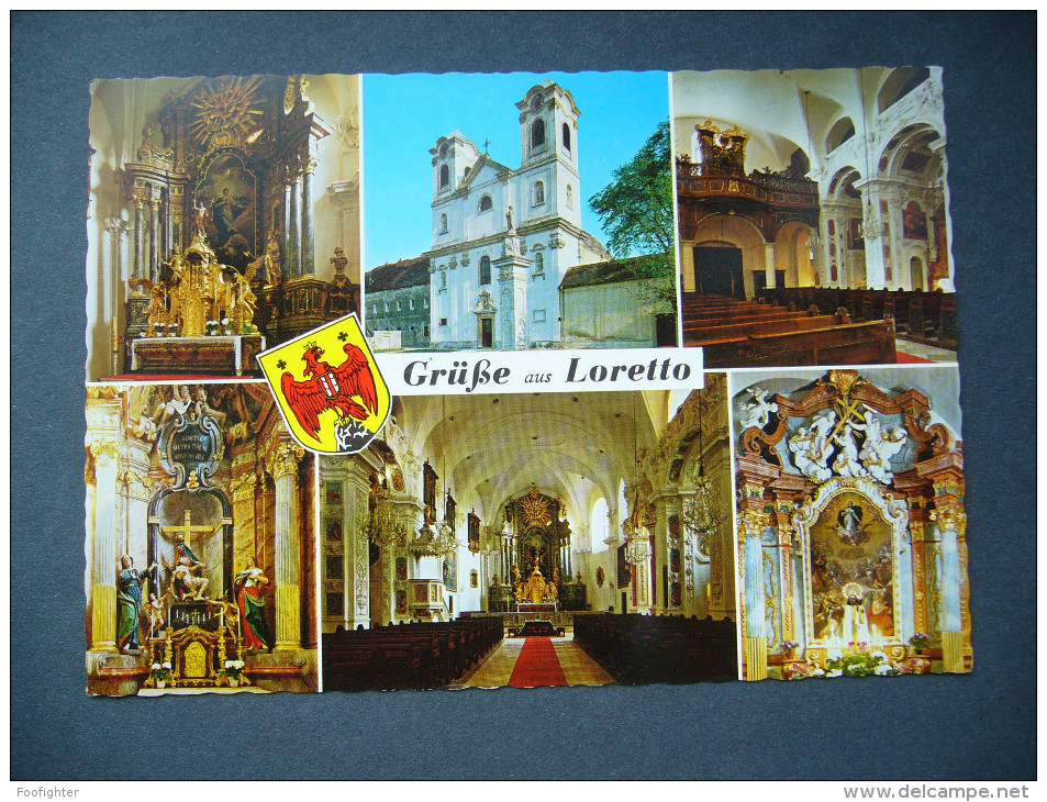 Austria: Burgenland - Wallfahrtskirche Loretto - Mehrbildkarte - Multiview - Posted 1980s - Andere & Zonder Classificatie