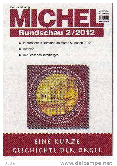 10 Verschiedene MICHEL Briefmarken Rundschau Neu 50€ New Stamps Of The World Catalogue And Magacine Of Germany - Duits (vanaf 1941)