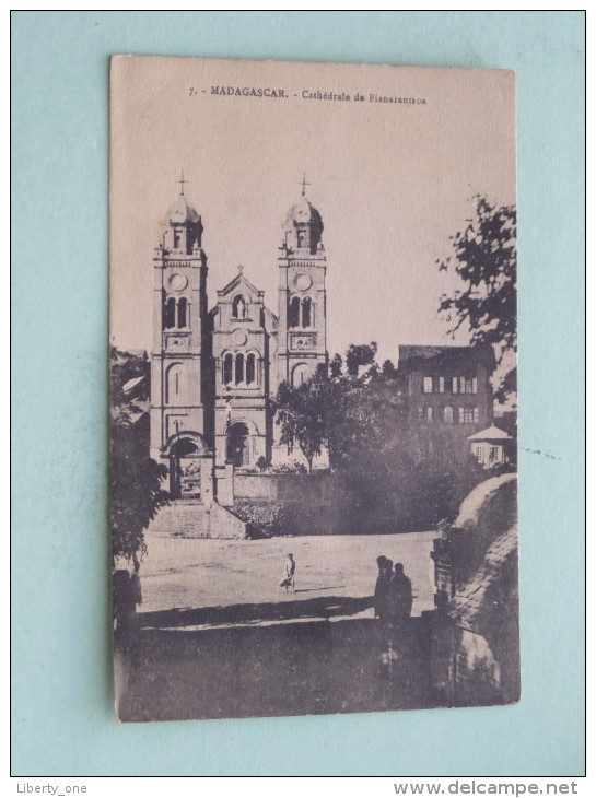 Cathédrale De Fianarantsoa ( 7 ) - Anno 1909 ( Zie Foto Voor Details ) !! - Madagascar